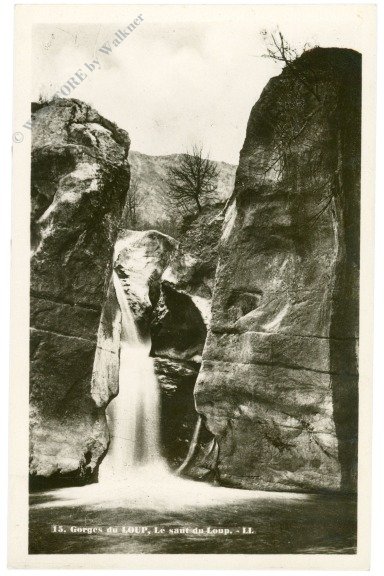 ak217578 Gorges du Loup Le saut du Loup