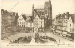 Abbeville, La Place de l'Amiral-Courbet