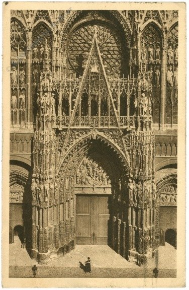 Rouen, Detail du Portail