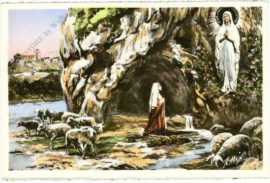 Lourdes, L'Apparition