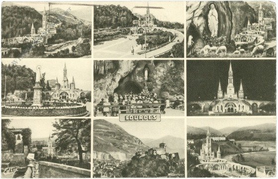 Lourdes, Multiansicht