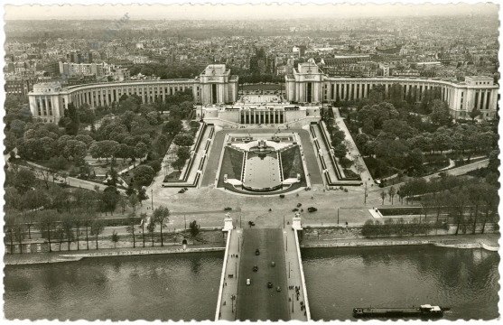 Paris, Les jardins du Trocadero