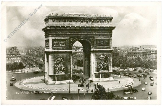 ak217638 Paris, L'Arc de Triomphe
