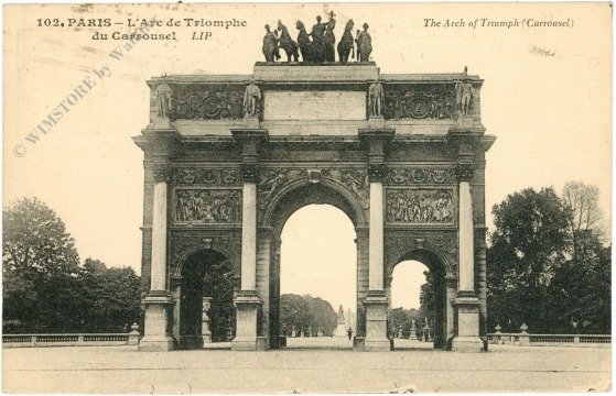 ak217642 Paris, L'Arc de Triomphe