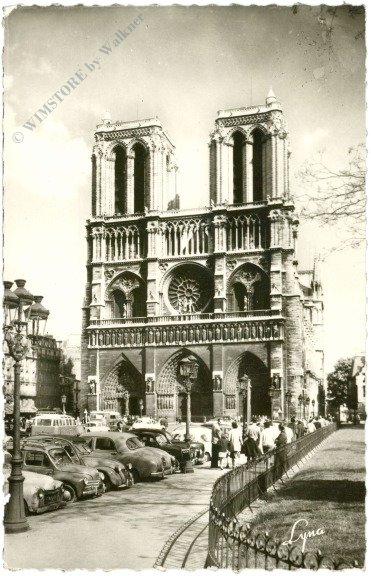 ak217663 Paris, La Cathedrale Notre-Dame