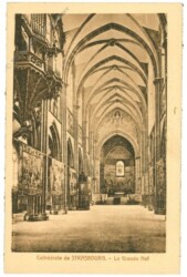 ak217670 Strassburg, La Grande Nef