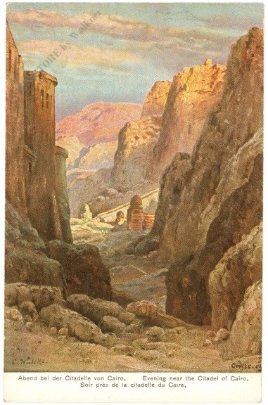 Abend bei der Citadelle von Cairo
