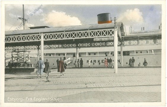 Esbjerg, Fra Englandskajen