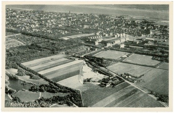 Esbjerg set fra Luften