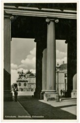 Kopenhagen, Amalienborg, Kolonnaden