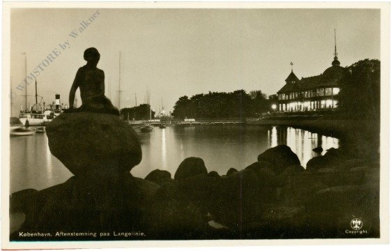 Kopenhagen, Aftenstemning paa Langelinie