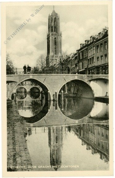 Utrecht, Oude Gracht met Domtoren