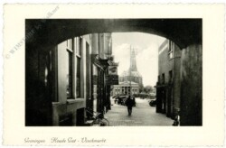 Groningen, Roude Gat - Vischmarkt