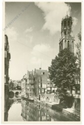 Utrecht, Oude Gracht met Domtoren