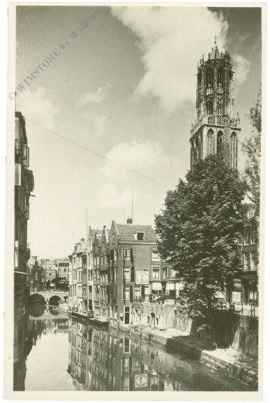 Utrecht, Oude Gracht met Domtoren