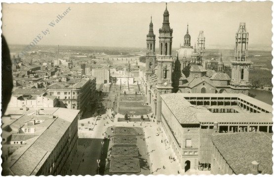 Zaragoza, Plaza y Basilica de Nuestra Senora del Pilar