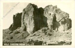 Kalifornien: Calico, Mule Canyon