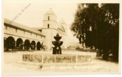ak218130 Kalifornien: Santa Barbara Mission
