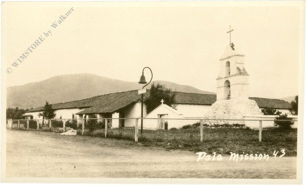 ak218131 Kalifornien: Pala Mission