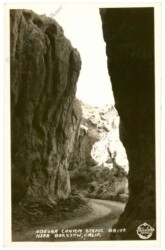 Kalifornien: Odessa Canyon Scenic Drive near Barstow