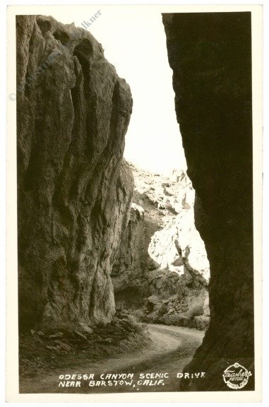ak218138 Kalifornien: Odessa Canyon Scenic Drive near Barstow