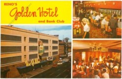 ak218143 Nevada: Reno, Golden Hotel and Bank Club