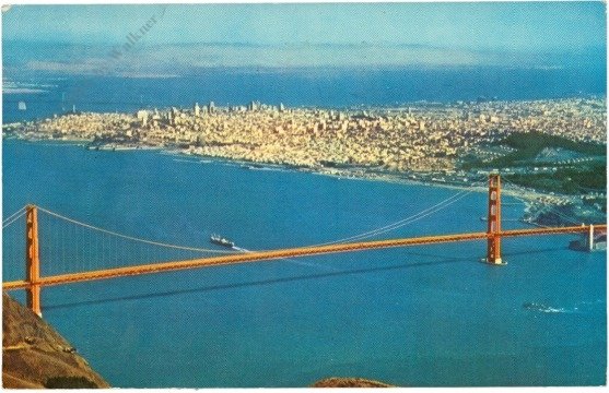 ak218152 Kalifornien: San Francisco, Golden Gate Bridge