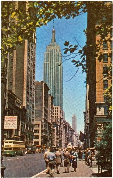 ak218161 New York: New York, Empire State Building