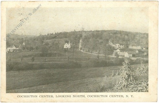 New York: Cochecton Center, looking north