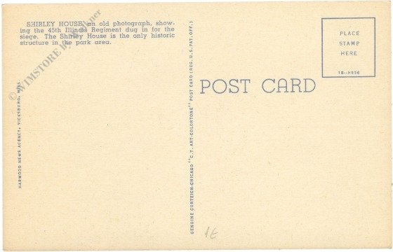 Missouri: Vicksburg, Shirley House, Vicksburg National Military Park