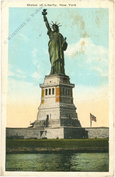 ak218173 New York: New York, Statue of Liberty