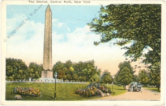New York: New York City, Central Park, The Obelisk