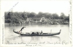 New York: New York City, Central Park, Lake Scene