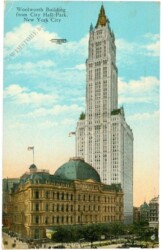 New York: New York City, Woolworth Building from City Hall Park