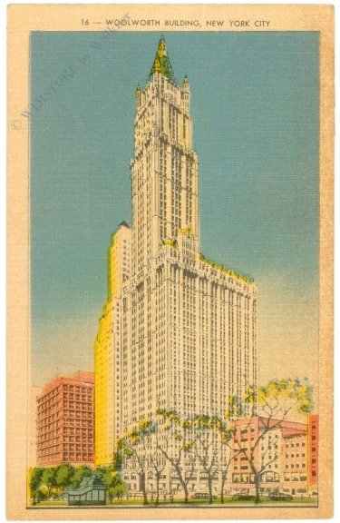 ak218195 New York: New York City, Woolworth Building