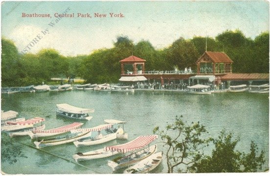 New York: New York City, Central Park, Boathouse