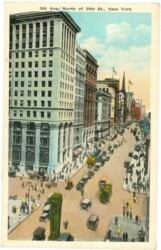 New York: New York City, 5th Ave., north of 34th St.