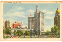 ak218223 New York: New York City, City Hall Park