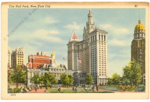 ak218223 New York: New York City, City Hall Park