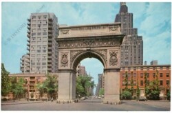 New York: New York City, The Victory Arch-Washington Square