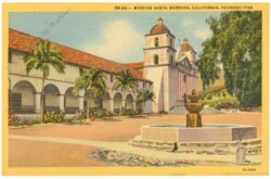 ak218246 Kalifornien: Santa Barbara, Mission