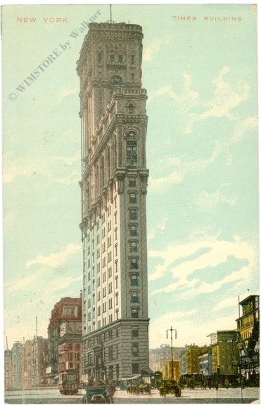 ak218259 New York: New York City, Times Building