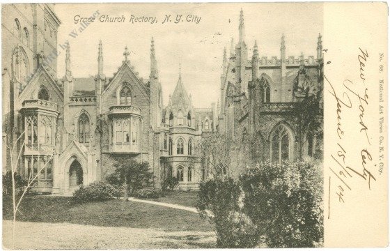 ak218263 New York: New York City, Grace Church Rectory