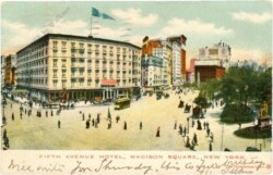 New York: New York City, Fifth Avenue Hotel, Madison Square