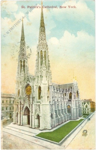 ak218266 New York: New York City, St. Patrick's Cathedral