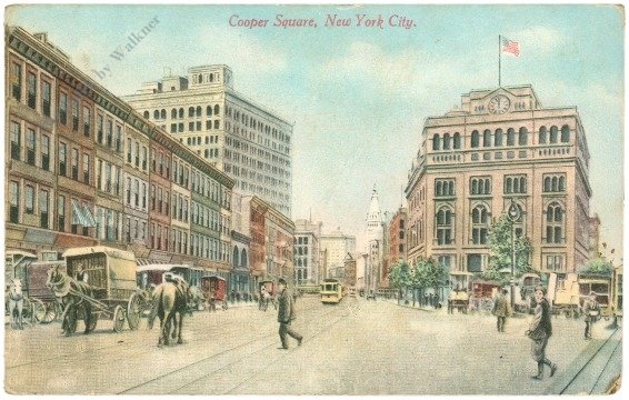 ak218276 New York: New York City, Cooper Square