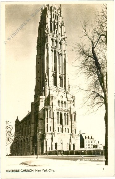 ak218285 New York: New York City, Riverside Church