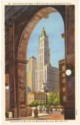 New York: New York City, Transportation Building and Woolworth Building