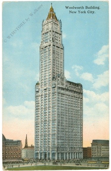 ak218300 New York: New York City, Woolworth Building