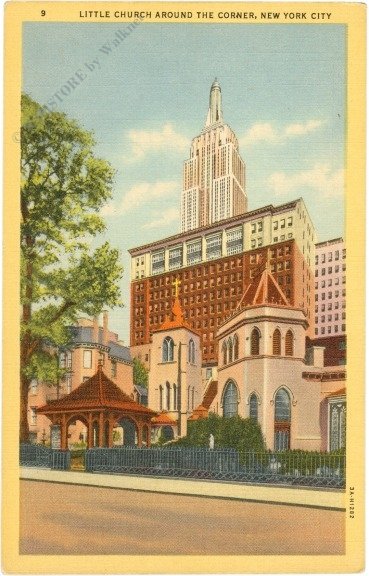 ak218311 New York: New York City, Little Church around the Corner